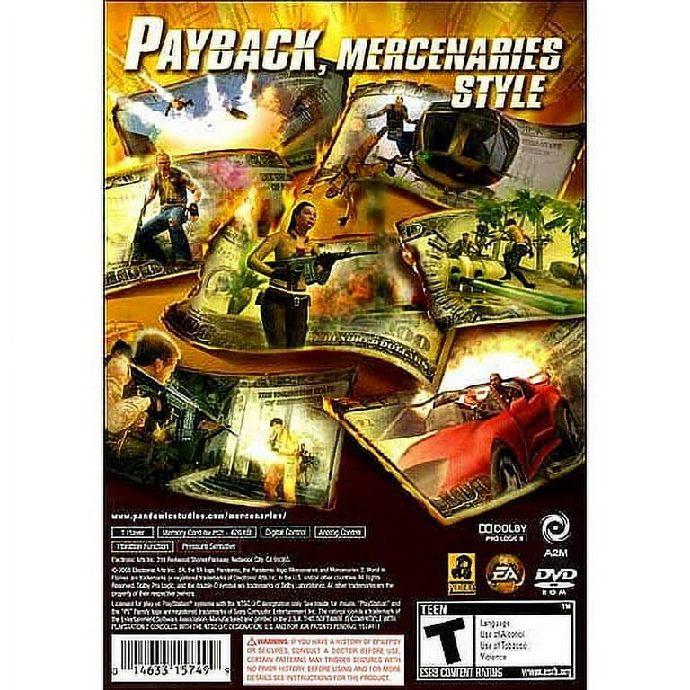 Jogo Mercenaries 2: World in Flames - Ps3