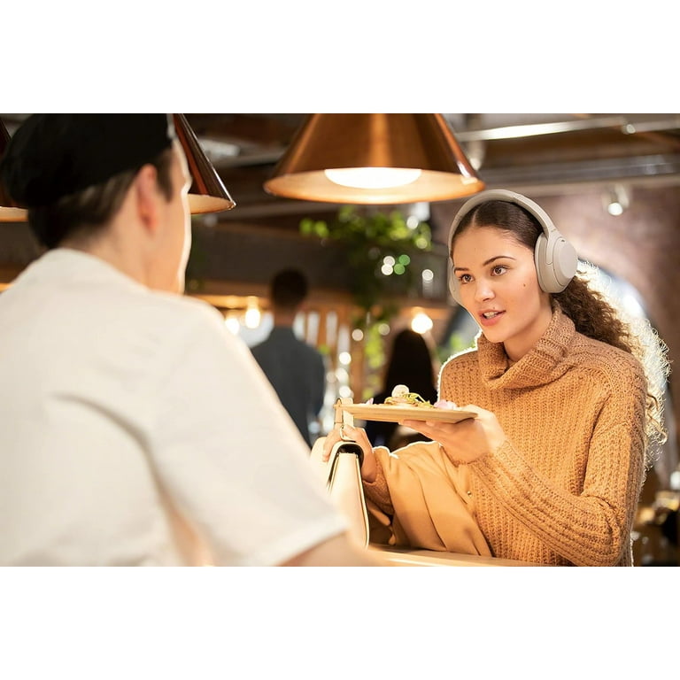 Sony WH-1000XM4 Wireless Noise Cancelling Headphones, Silver