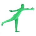 thumbnail image 6 of Green Screen Suit Chroma Key Jumpsuits for Movie Video Invisible Effect Photographic Filming Studio Props (green,175-190cm), 6 of 7
