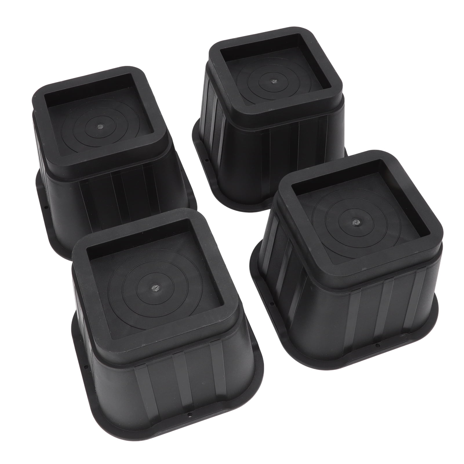Furniture Risers, 4 Inch 4 Sets Versatile Rounded Corner Non Slip Sofa