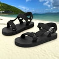 thumbnail image 2 of Spencer Womens Sport Sandals Mens Hiking Sandals with Arch Support Yoga Mat Insole Outdoor Universal Summer Casual Sandal Water Shoes Wide Width, 2 of 10