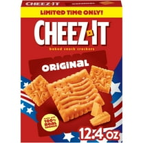 Cheez-It Original Baked Snack Crackers, July 4th Snacks, 12.4 oz