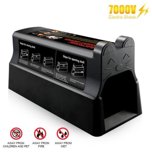 Label KINGDOM Rat Trap Humane Rat Zapper Clean Large Mouse Traps High