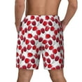 thumbnail image 4 of Balery Tulips Flowers Mens Swim Trunks Swim Shorts for Men Quick Dry Inseam Beach Shorts with Compression Liner Pocket-Small, 4 of 9