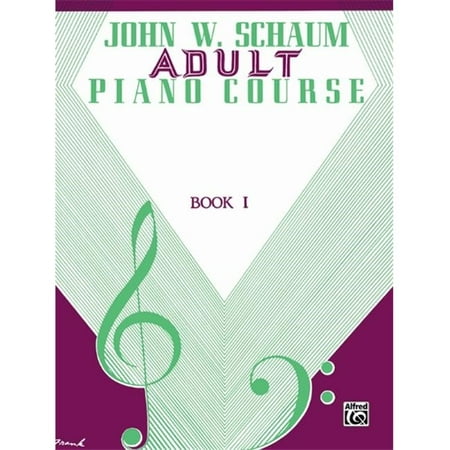 Alfred 00-EL00211 Adult Piano Course- Book 1 - Music Book