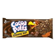 Angle View: General Mills Cocoa Puff Cereal Bar 1.42 Oz * 24