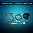 thumbnail image 2 of Kit de reconstrucción de carburador BuyWeek 13 piezas para motores fueraborda Johnson y Evinrude, 2 of 9
