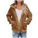thumbnail image 2 of Puntoco abrigo de mujer moda top ahuecado invierno Thirt cómodo abrigo de manga larga liquidación de Navidad Puntoco Puntoco-3116, 2 of 6