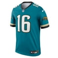 thumbnail image 2 of Men's Nike Trevor Lawrence Teal Jacksonville Jaguars Legend Player Performance Top, 2 of 3