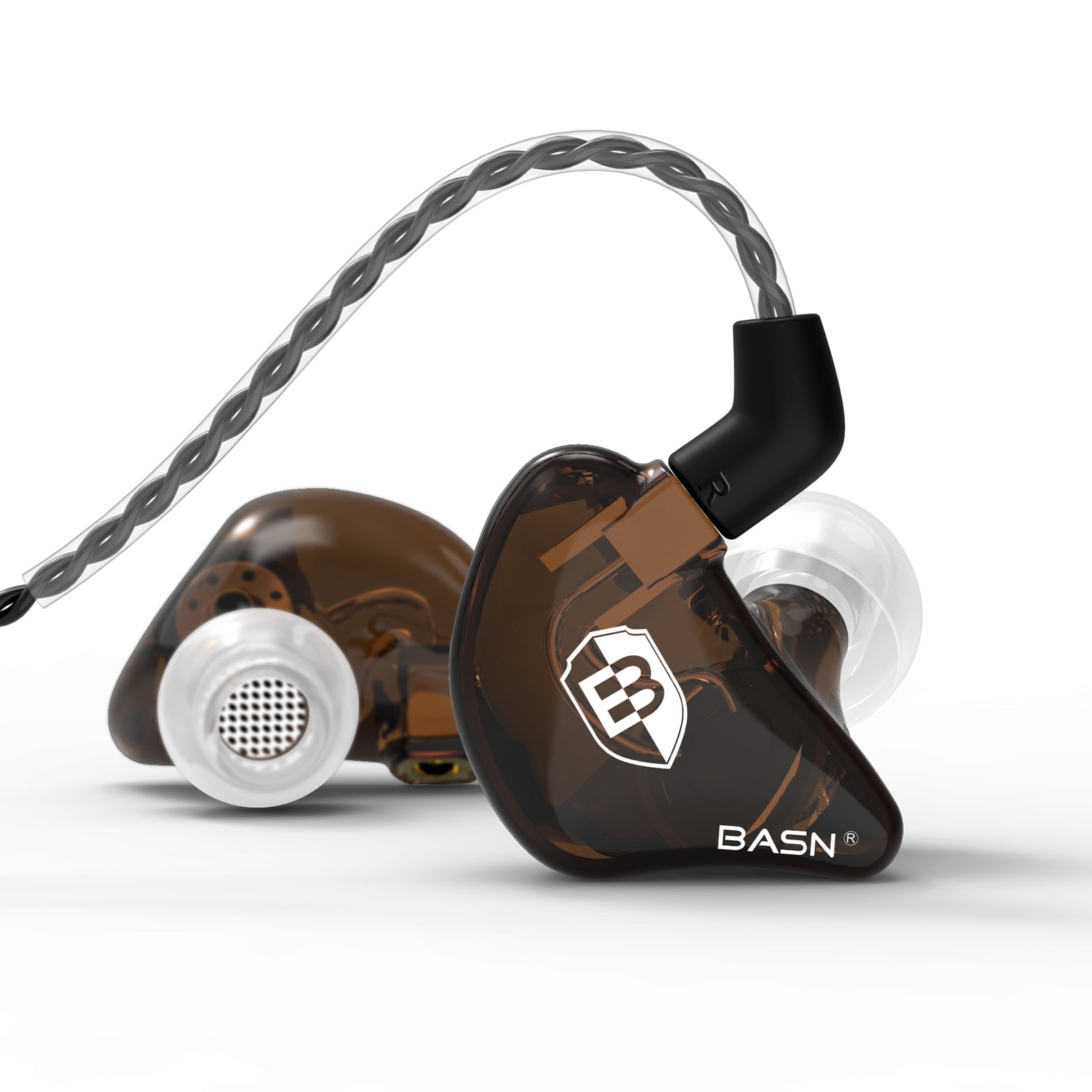 Black KZ EDX PRO Heavy Bass in-Ear IEM Earbuds/Earphones/Headphones with Detachable 0.75mm 2 pin Cable 