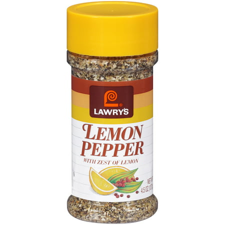 Lawry's Lemon Pepper Blend, 4.5 oz (Best Lemon Pepper Chicken Wings Recipe)