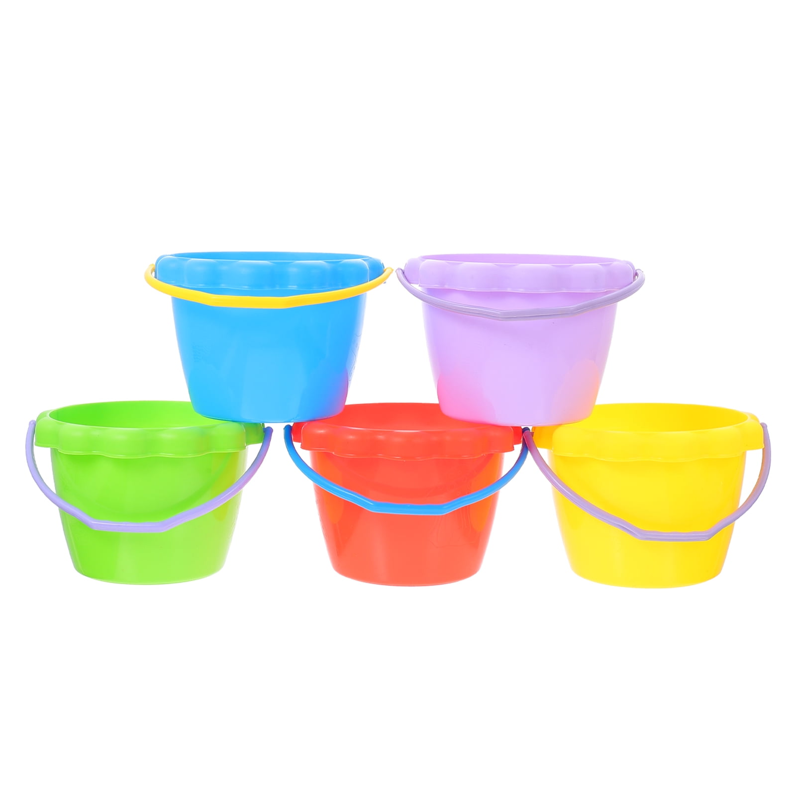 NUOLUX Sand Beach Bucket Toys Bucketskids Castle Pail Small Mini Water