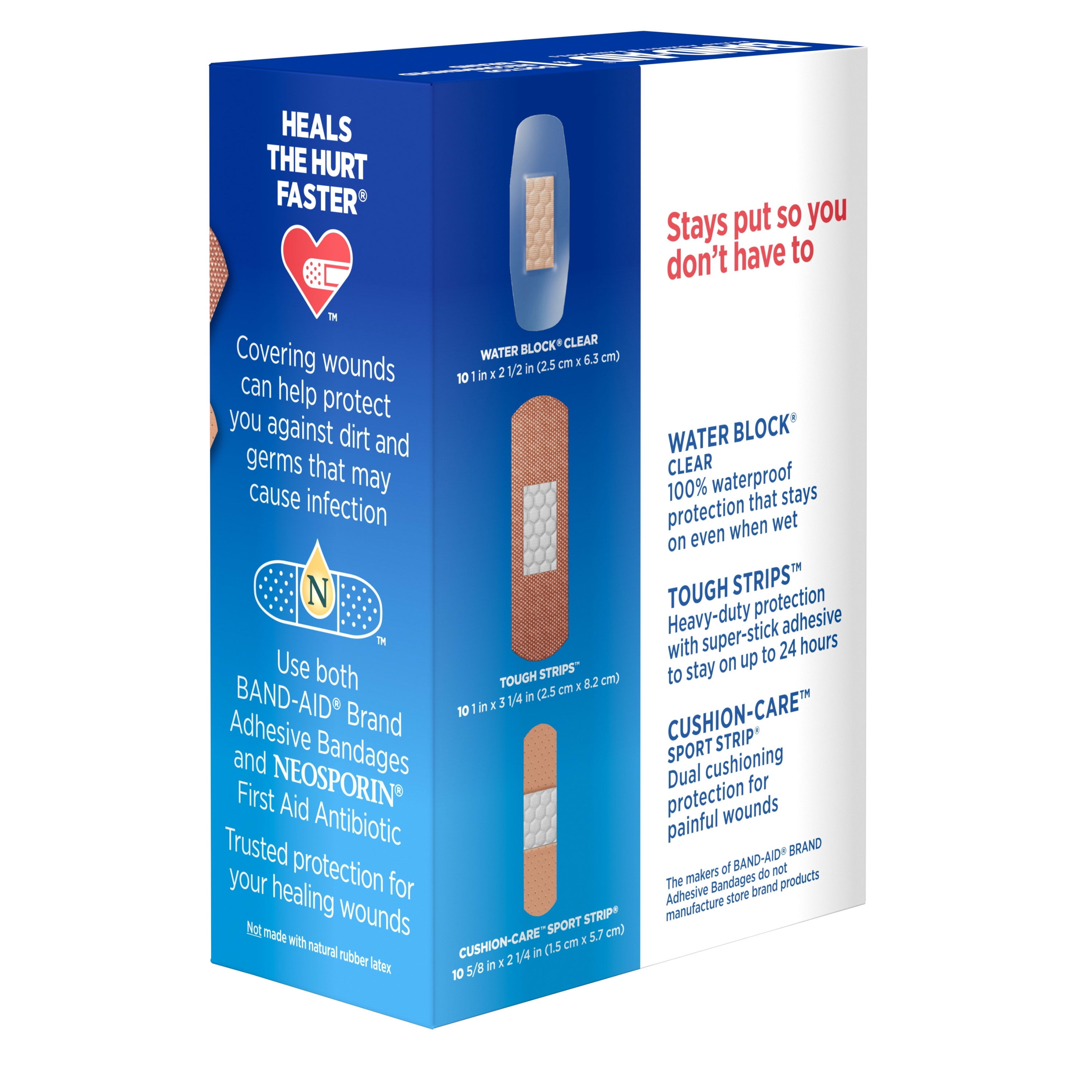 Assorted Bandage Variety Pack – 800 Count Waterproof Adhesive Bandages For First Aid Kits (10 Styles) - View #2