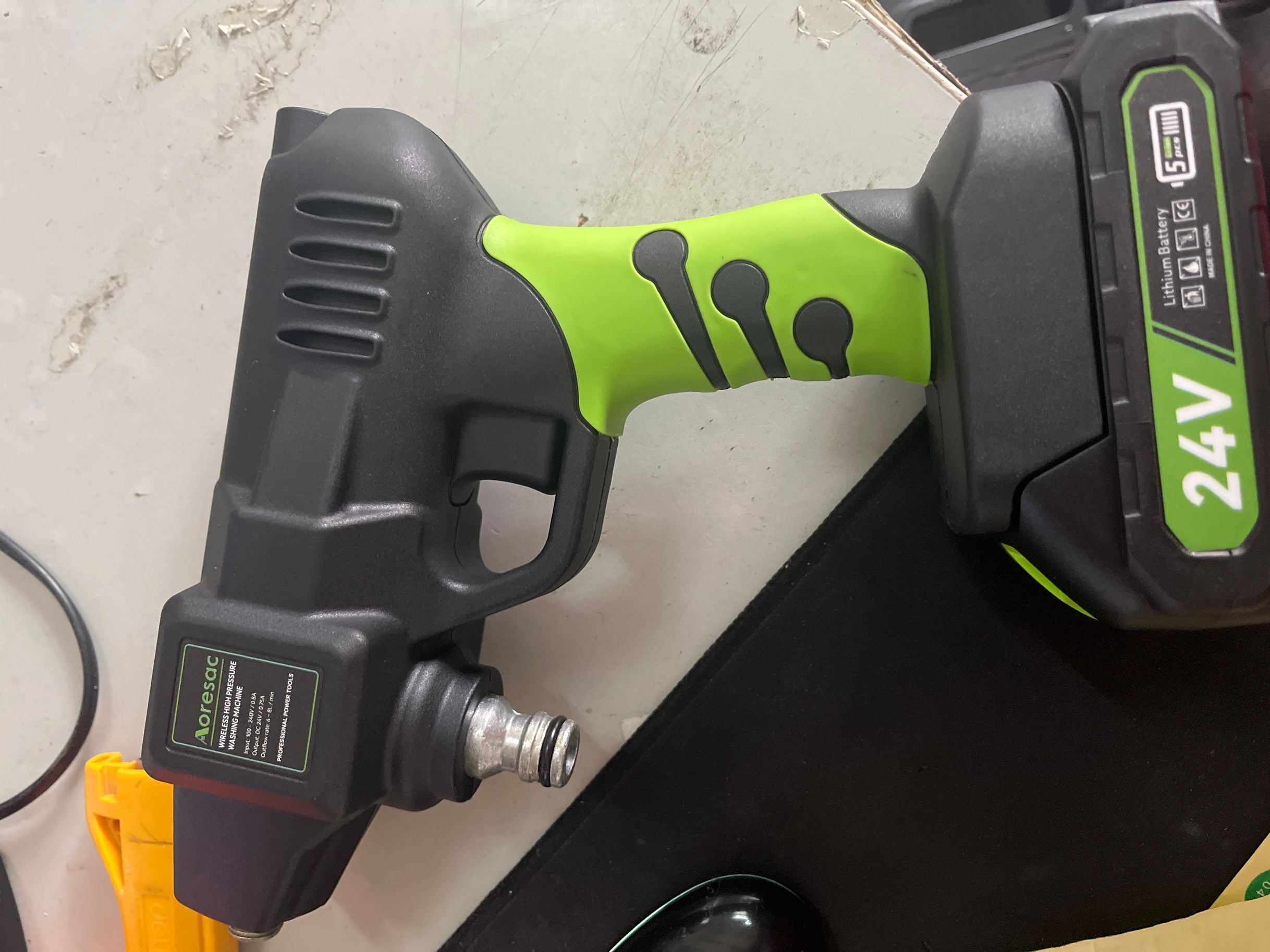 Hyper tough 20v pressure washer hotsell
