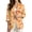 Autumn Maple Leaf Pumpkin, variant on Faux Linen Blazer Jacket for Women Casual One Button Suit Jacket with Pockets Diamond Geometric Blue Print Breathable Cardigan Coat for Spring Summer Fall, 2XL