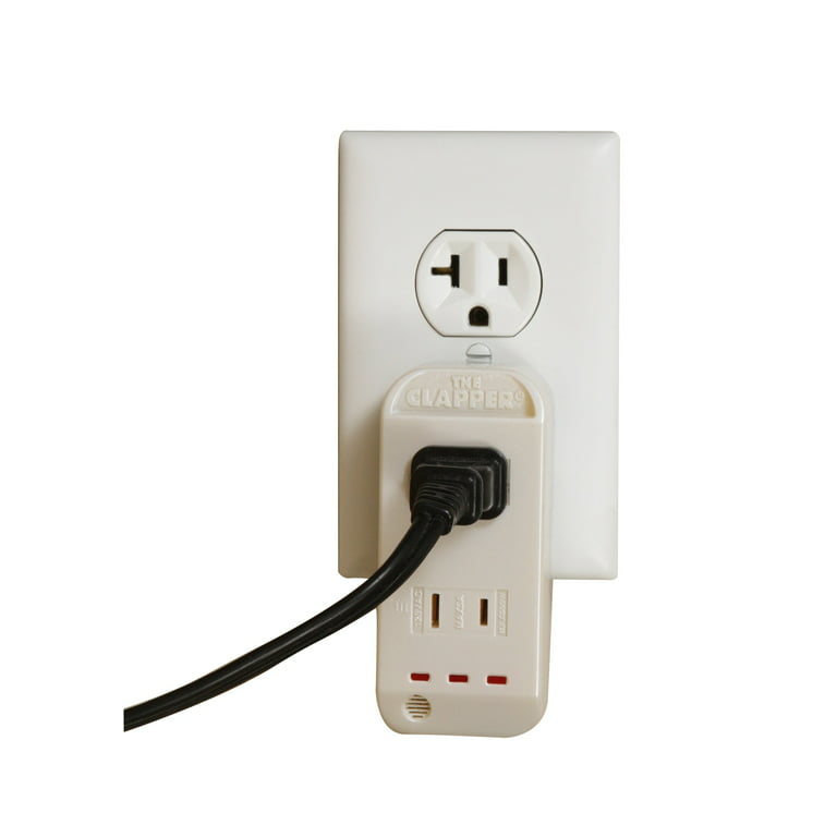 The Clapper Wireless Sound Activated On/Off Light Switch Clap Detection -  NEW 21363840003