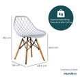 thumbnail image 2 of Comedor Vento 4 personas rectangular Blanco, 2 of 9