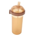 thumbnail image 1 of Taza 240ml Flip Top Baby Sippy Cup Taza Con Pajita Ponderada De Boca Ancha Para Bebés Mayores De 12 Meses, 1 of 7