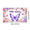 1A, variant on Butterfly Birthday Banner Flower Pattern Background for Birthday Celebration Kids Party Decoration
