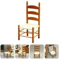 thumbnail image 4 of CIMAXIC Chair Model Simulation Chair Doll House Furniture Model Study Room Scene Layout Prop,4.21"X2.05"X1.77", 4 of 4