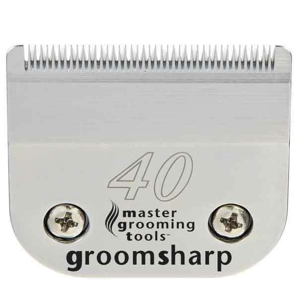 Groom Sharp Stainless Steel Clipper Blades Professional Grade Dog Pet