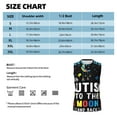thumbnail image 4 of Kdxio I Love With Autism To The Moon And Back for Men's Muscle T-shirt,Sleeveless for Workout Running Athletic Gym Lounge Casual, 4 of 5