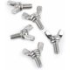 thumbnail image 5 of Tornillos de mariposa, superficie pasivada anticorrosión que resiste el óxido y la oxidación, instalación manual fácil con cabeza estética en forma de ala para diversas industrias, incluidos, 5 of 5