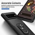thumbnail image 5 of Heavy Duty Armor Military Phone Case with Built-in Ring Kickstand for Google Pixel 7 Pro/Pixel 7, 5 of 5