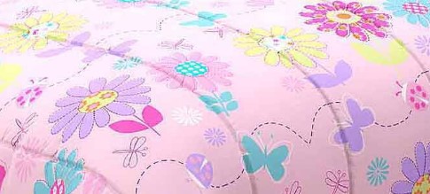 Idea Nuova Daisy Flowers 3-Piece Toddler Bedding Set with BONUS Matching Pillow Case - image 5 of 5