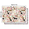 thumbnail image 6 of Chihuahua and Pioneer Flower Summer Placemats Table Placemats Set Of 4-Linen Kitchen Washable Placemats Table Mats 11.8"x17.7"Non-Slip Heat Resistant, 6 of 6