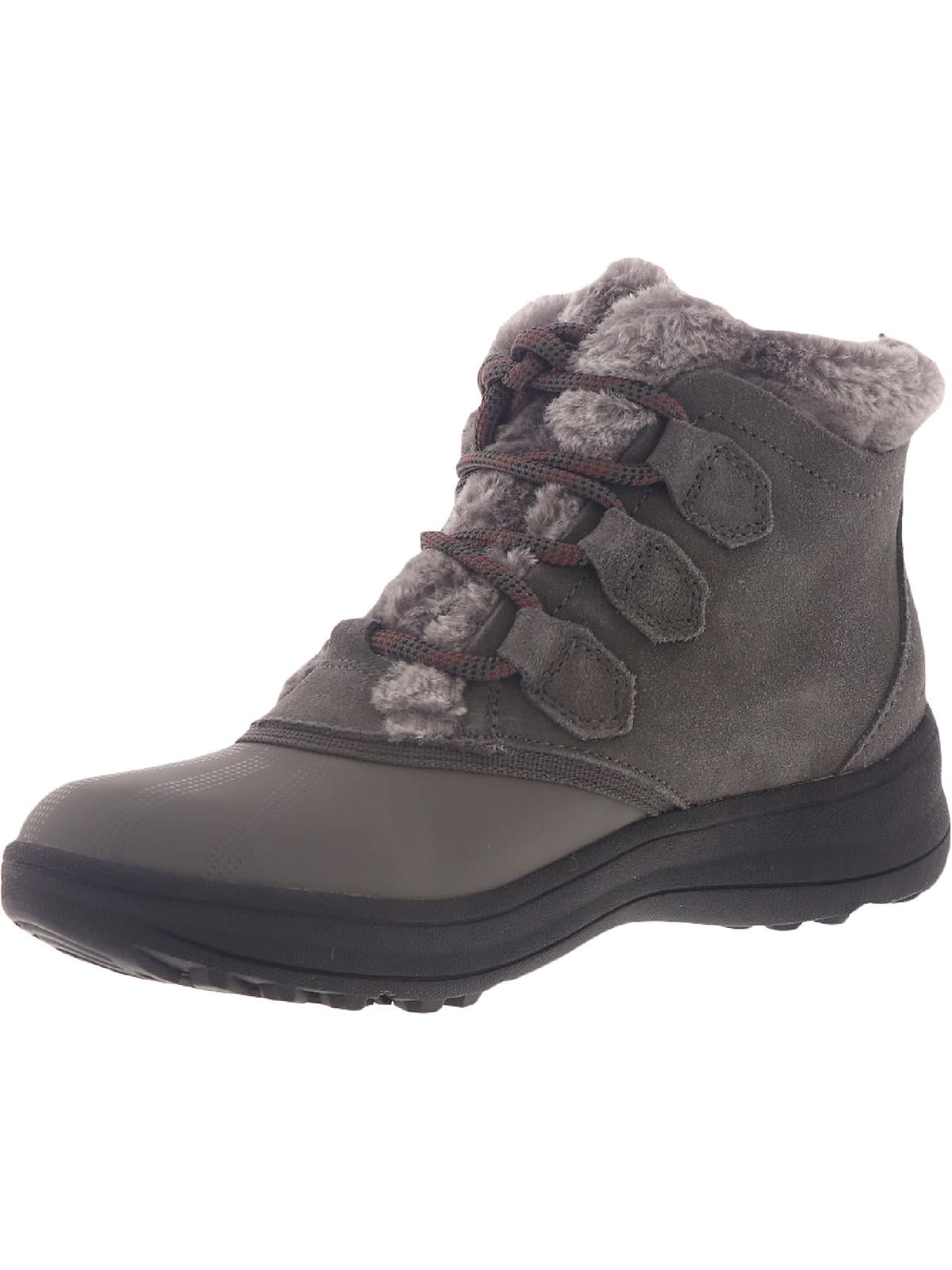 Baretraps Womens Augustina Suede Winter u0026 Snow Boots Black 8 Medium (B,M) -  Walmart.com