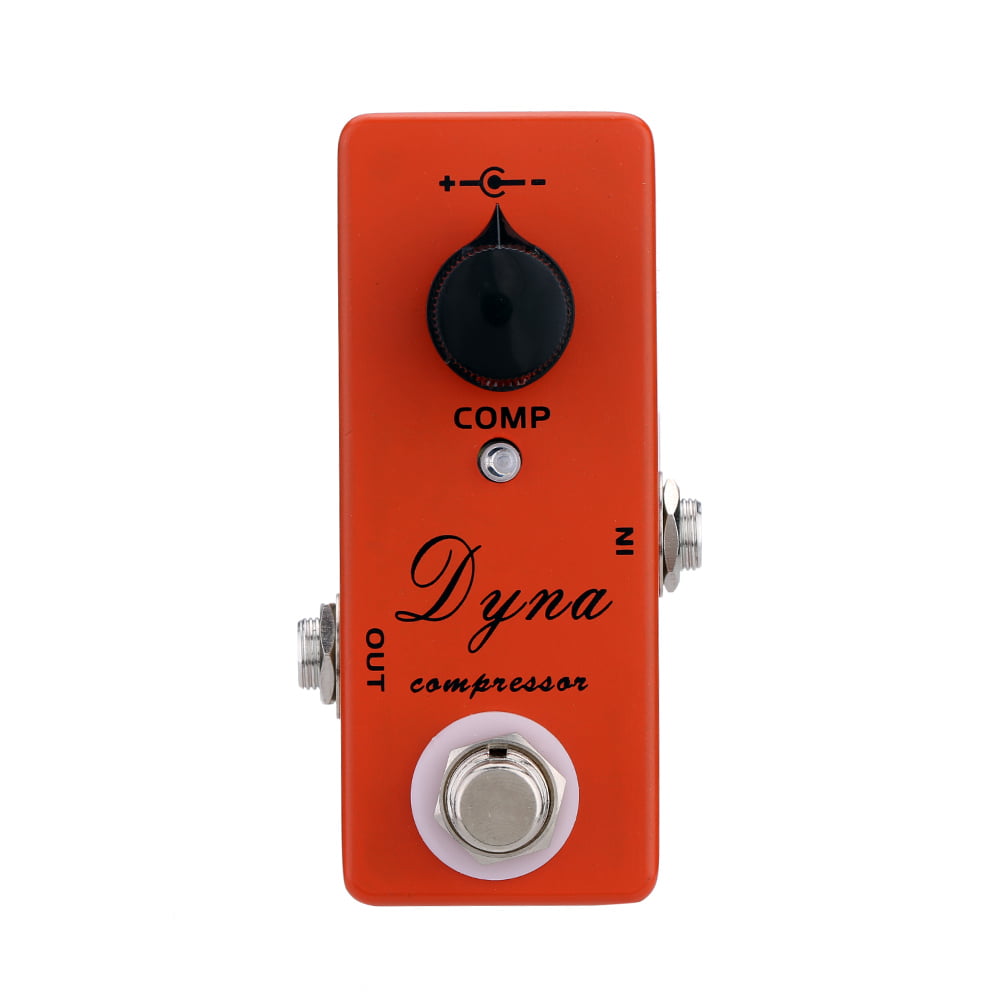 Dyna Compressor Electric Guitar Effect Pedal Mini Single Effect with True  Bypass