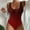 Wine, variant on MSJUHEG Push Up Bathing Suits for Women,Plus Size One Piece Swimsuit,Shapewear Swimsuits for Women,Tummy Control Bathing Suits,Swim Suits for Women 2025,High Waisted Bikini Sets for Women, Black L