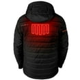 thumbnail image 6 of Men's ActionHeat Black Denver Broncos 5V Battery Heated Insulated Puffer Full-Zip Hoodie Jacket, 6 of 7