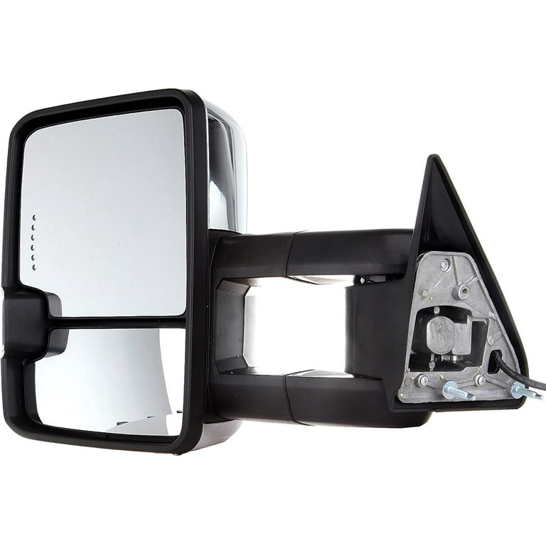 Silverado Mirror Pair Of Power Side View Mirrors For GMC C/K 1500, Tahoe, Yukon (1988-1998) - Manual Fold 2005 Silverado Mirrors - Foto 2