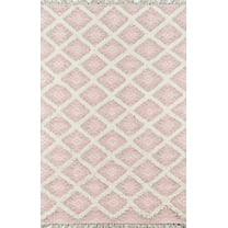 Momeni Harper Hand Made Wool Pink Area Rug 2' X 3'