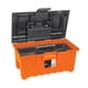 thumbnail image 1 of CAJA HERRAMIENTA PLAST. 16'' NARANJA TRUPER 19790 Truper CHA-16N, 1 of 3