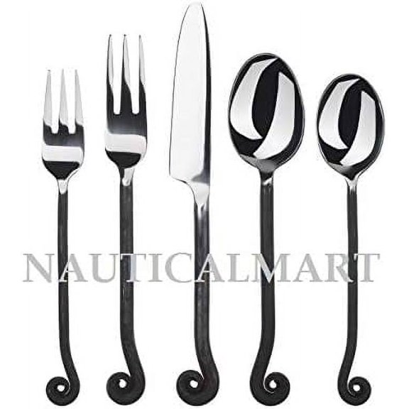 Treble Clef Flatware Set, Service for Persian (1 set)