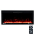 thumbnail image 6 of Northwest 42 Inch Wall Mounted Fireplace Hearter - Electric Fireplace with Remote and Fire Crackling Sounds, 6 of 9