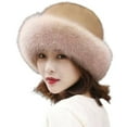 thumbnail image 5 of Womens Faux Fur Headband Winter Earwarmer Earmuff Hat Ski, 5 of 7