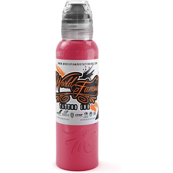 World Famous Tattoo Ink - Professional Tattooing Pigments - Pink Floyd 1oz