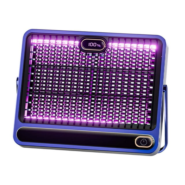 Lámpara de mosca,Lámpara electrónica para moscas colgante para exteriores,Lámpara atrapamoscas eléctrica para jardín,césped y interior,Luz nocturna eléctrica para matar moscas en el