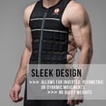 thumbnail image 4 of Chaleco de peso HYPERWEAR Hyper Vest ELITE 9 kg Stretch CORDURA, 4 of 6
