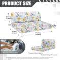 thumbnail image 5 of XYZCANDO Cute Flower RV Dinette Cushions Camper Accessories Universal Slip Covers for Loveseat Stretchable Couch Cushion Covers Comfortable Furniture Covers for Sofa and Loveseat, 5 of 5