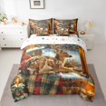 thumbnail image 2 of Homewish Animal Deer 7-Piece Queen Bedding Set - Christmas Festival, 2 of 8