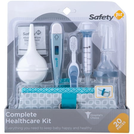 Safety 1st Complete Baby Healthcare 20 Piece Kit, Seville Grey
