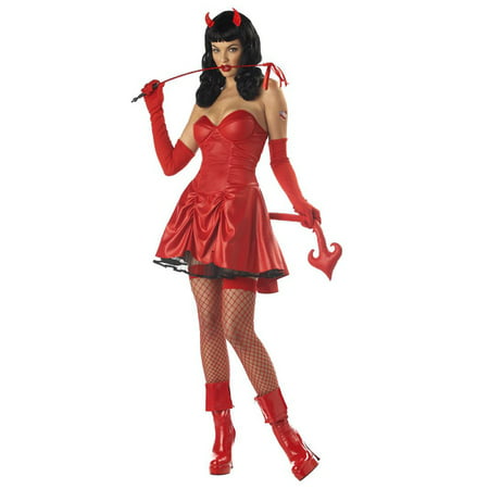 Sexy Devil Bettie Page Adult Costume