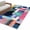 Black Lemon Yellow Light Blue, variant on 3'x5' Area Rugs, Colorful Geometric Indoor Outdoor Area Rug for Living Room Bedroom, Abstract Modern Art Color Block Washable Bathroom Rugs Kitchen Floor Carpet Mats Home Decor Aesthetic