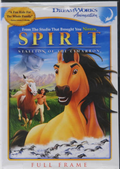 spirit stallion of the cimarron vhs