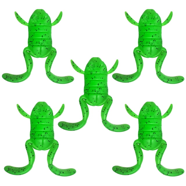 Señuelo Realista Con Cebo Flotante Frog Luya 5 Uds. 10g para Dulce Y Salada